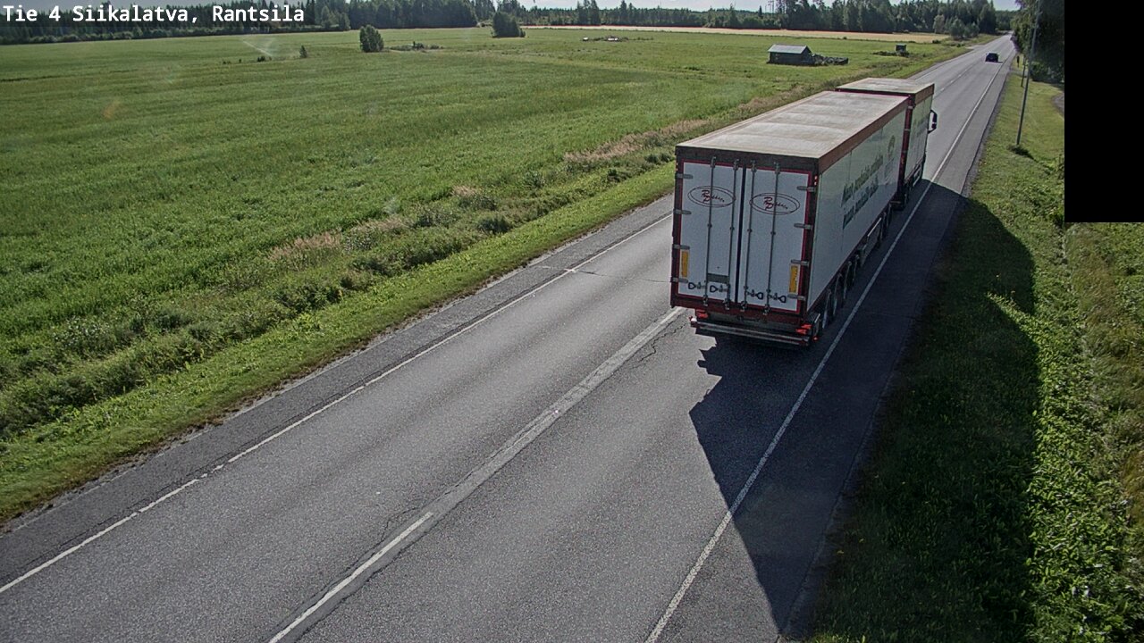 Weather Camera Image Road 4 Siikalatva, Rantsila, Siikalatva, Pohjois-Pohjanmaa