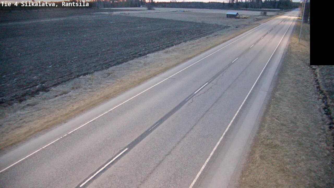Weather Camera Image Road 4 Siikalatva, Rantsila, Siikalatva, Pohjois-Pohjanmaa