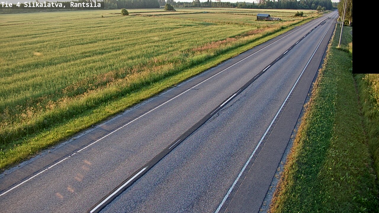 Weather Camera Image Road 4 Siikalatva, Rantsila, Siikalatva, Pohjois-Pohjanmaa
