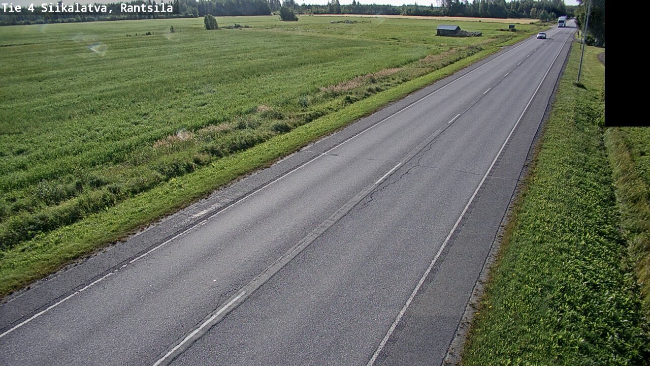 Weather Camera Image Road 4 Siikalatva, Rantsila, Siikalatva, Pohjois-Pohjanmaa