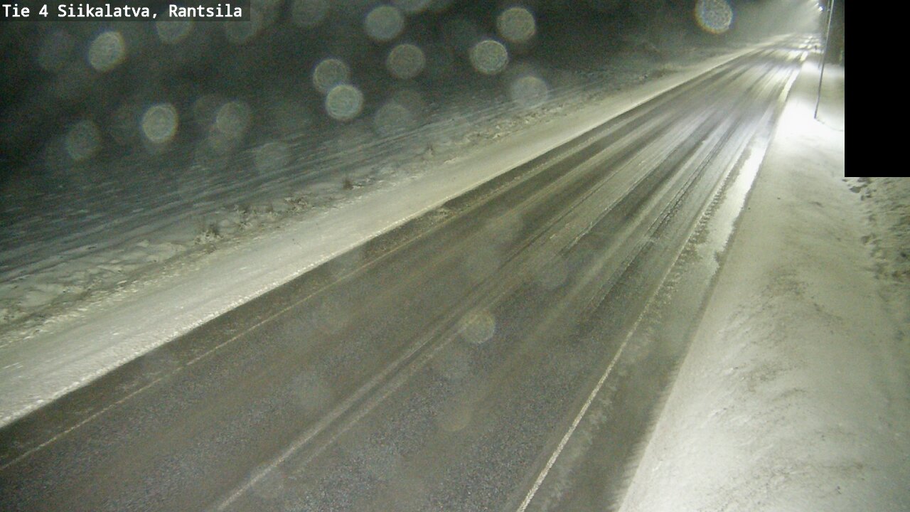 Weather Camera Image Väg 4 Siikalatva, Rantsila, Siikalatva, Pohjois-Pohjanmaa