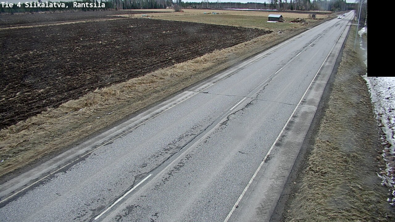 Weather Camera Image Väg 4 Siikalatva, Rantsila, Siikalatva, Pohjois-Pohjanmaa