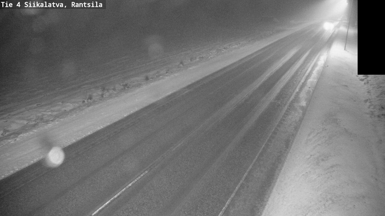 Weather Camera Image Väg 4 Siikalatva, Rantsila, Siikalatva, Pohjois-Pohjanmaa