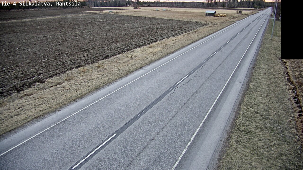 Weather Camera Image Road 4 Siikalatva, Rantsila, Siikalatva, Pohjois-Pohjanmaa