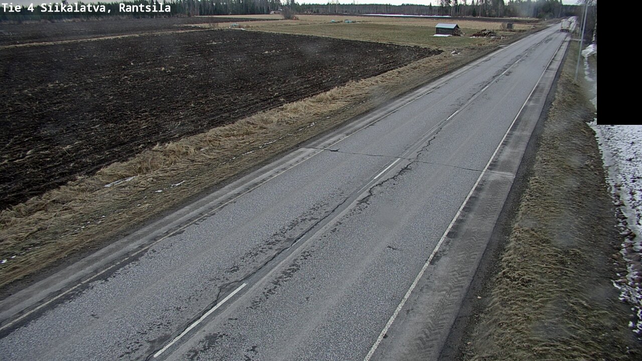 Weather Camera Image Väg 4 Siikalatva, Rantsila, Siikalatva, Pohjois-Pohjanmaa
