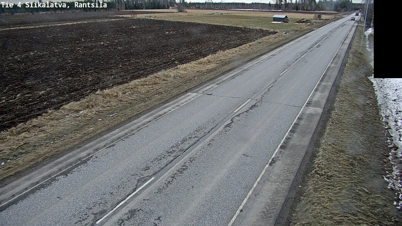 Weather Camera Image Väg 4 Siikalatva, Rantsila, Siikalatva, Pohjois-Pohjanmaa