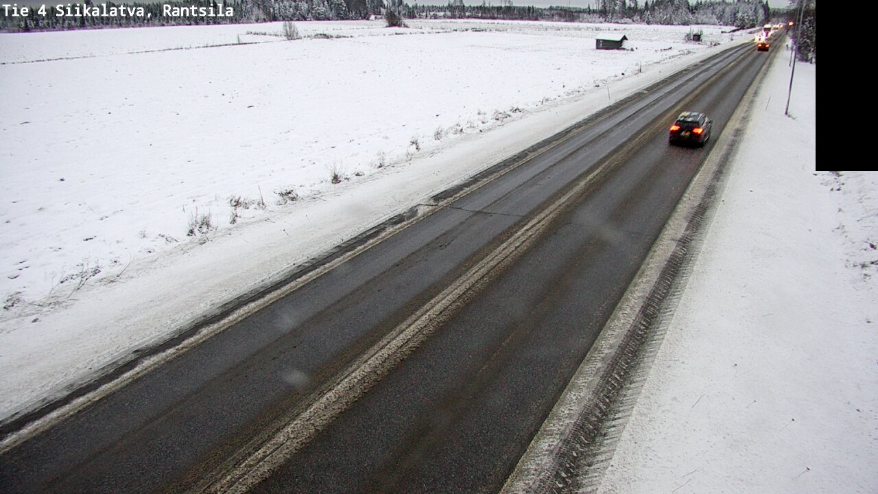 Weather Camera Image Väg 4 Siikalatva, Rantsila, Siikalatva, Pohjois-Pohjanmaa