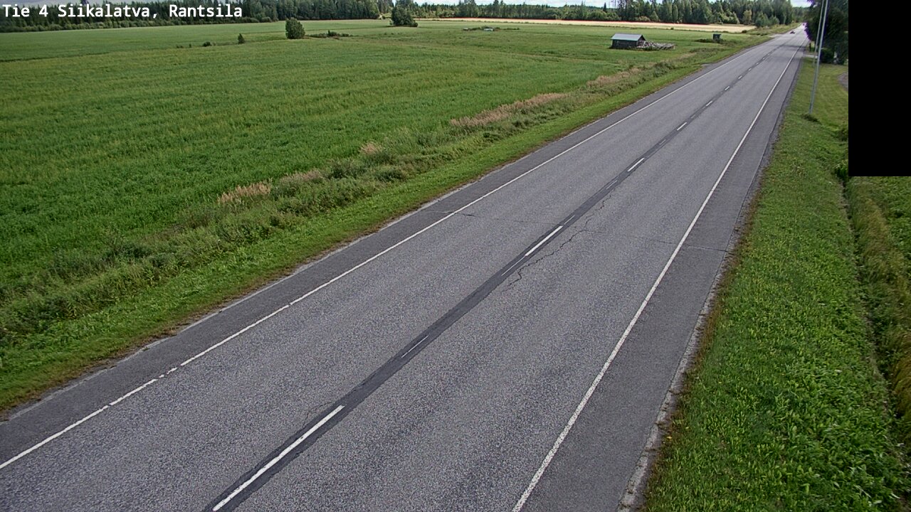 Weather Camera Image Road 4 Siikalatva, Rantsila, Siikalatva, Pohjois-Pohjanmaa