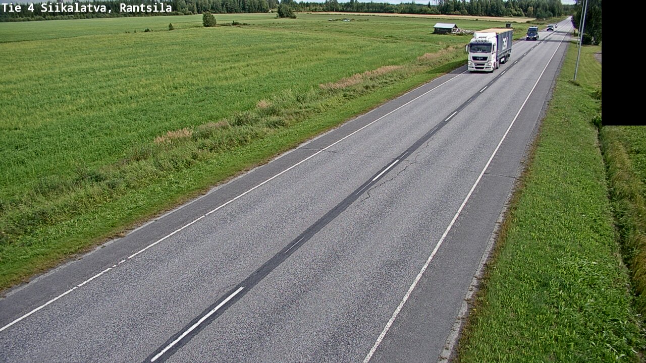Weather Camera Image Road 4 Siikalatva, Rantsila, Siikalatva, Pohjois-Pohjanmaa