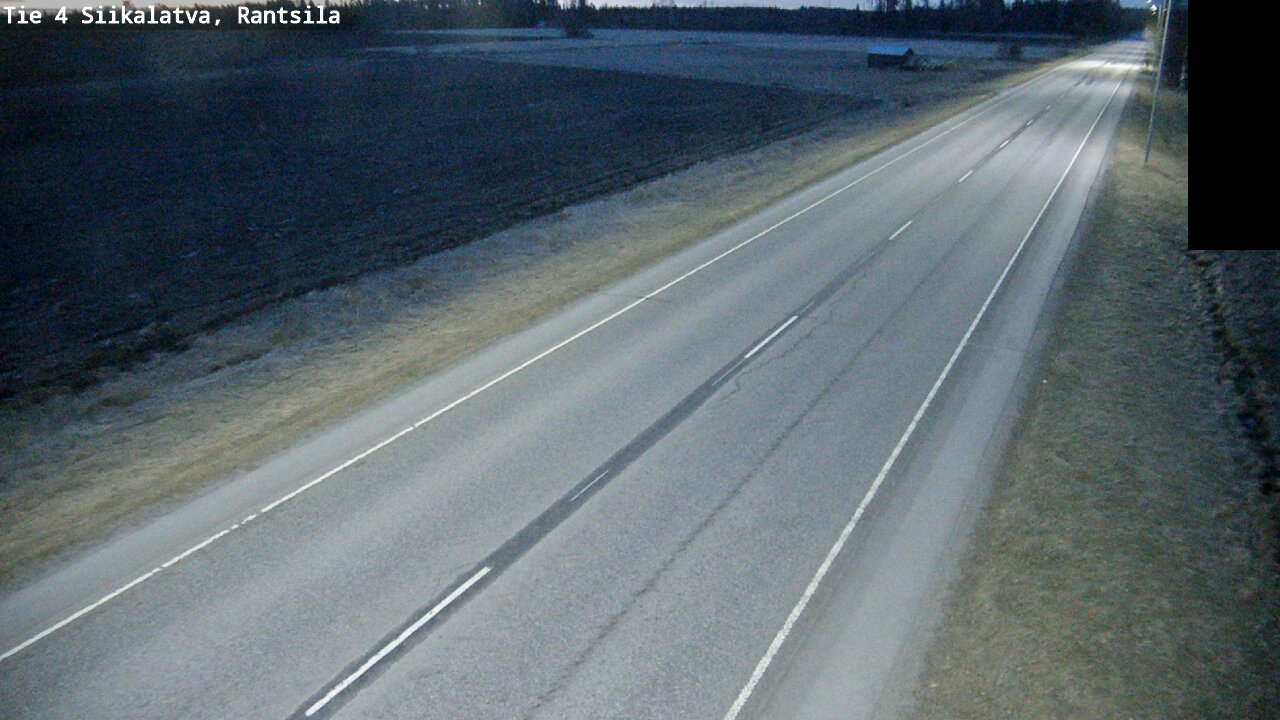 Weather Camera Image Road 4 Siikalatva, Rantsila, Siikalatva, Pohjois-Pohjanmaa