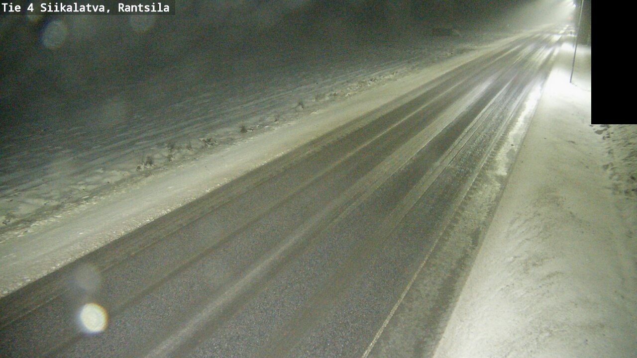 Weather Camera Image Väg 4 Siikalatva, Rantsila, Siikalatva, Pohjois-Pohjanmaa