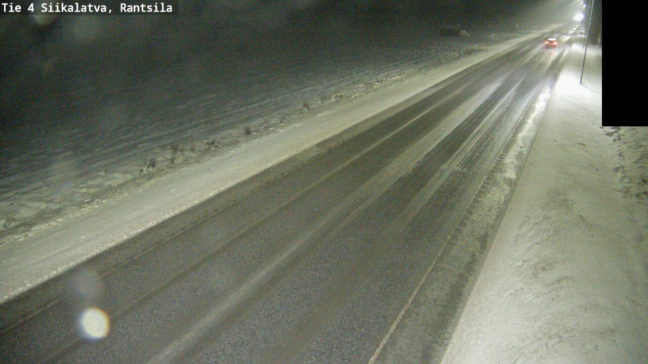 Weather Camera Image Väg 4 Siikalatva, Rantsila, Siikalatva, Pohjois-Pohjanmaa