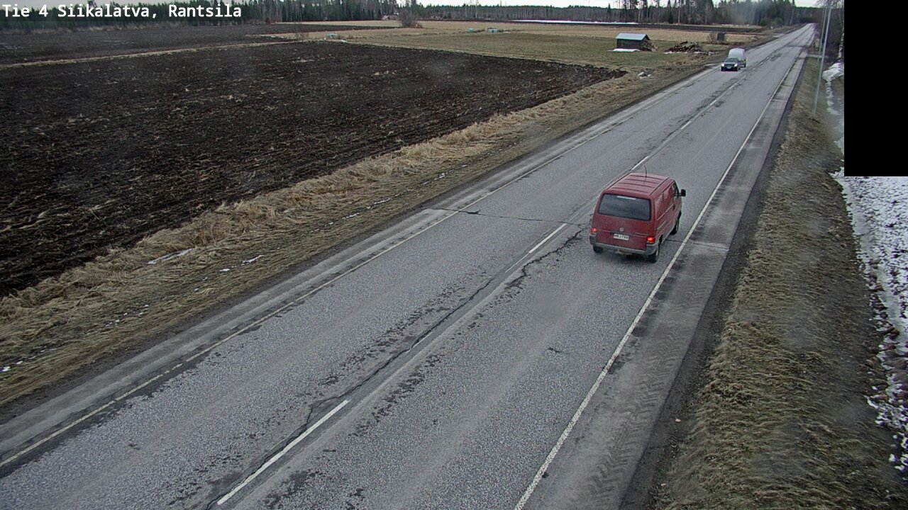 Weather Camera Image Väg 4 Siikalatva, Rantsila, Siikalatva, Pohjois-Pohjanmaa