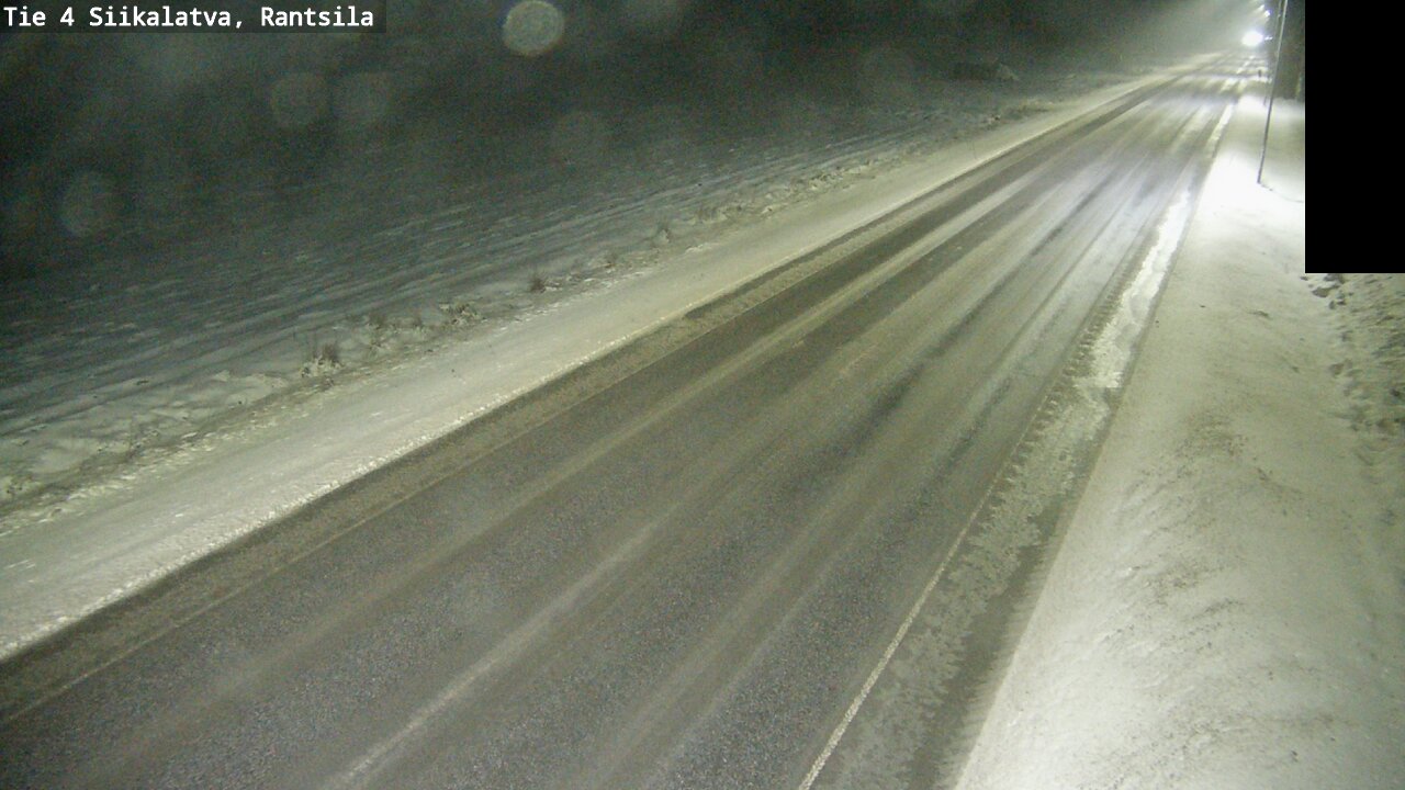 Weather Camera Image Väg 4 Siikalatva, Rantsila, Siikalatva, Pohjois-Pohjanmaa