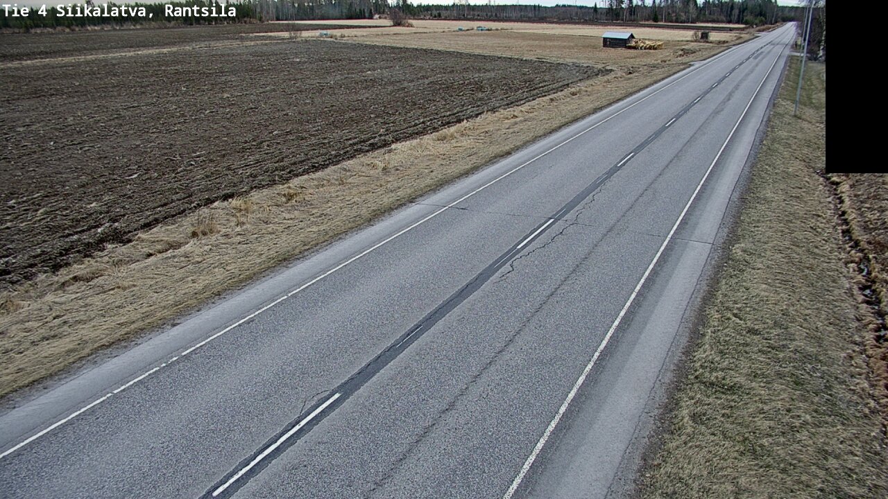 Weather Camera Image Väg 4 Siikalatva, Rantsila, Siikalatva, Pohjois-Pohjanmaa