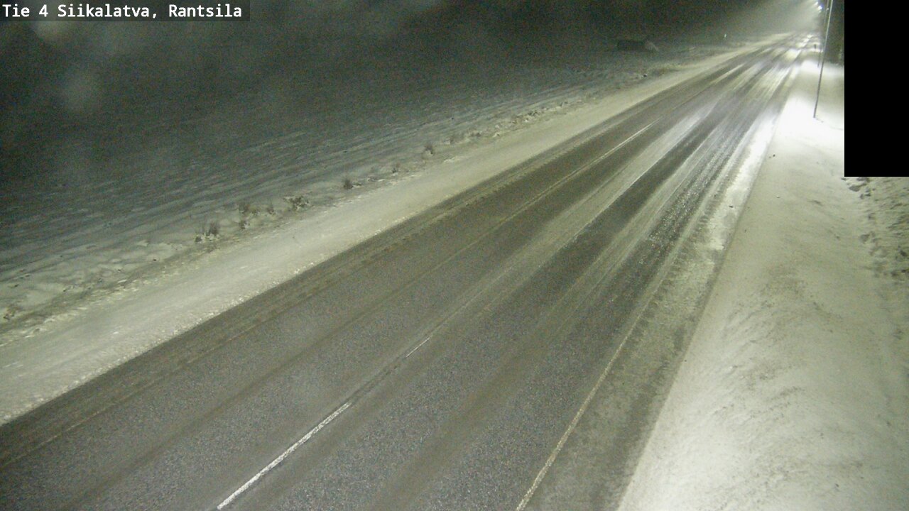 Weather Camera Image Väg 4 Siikalatva, Rantsila, Siikalatva, Pohjois-Pohjanmaa