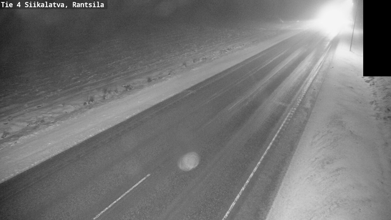 Weather Camera Image Väg 4 Siikalatva, Rantsila, Siikalatva, Pohjois-Pohjanmaa