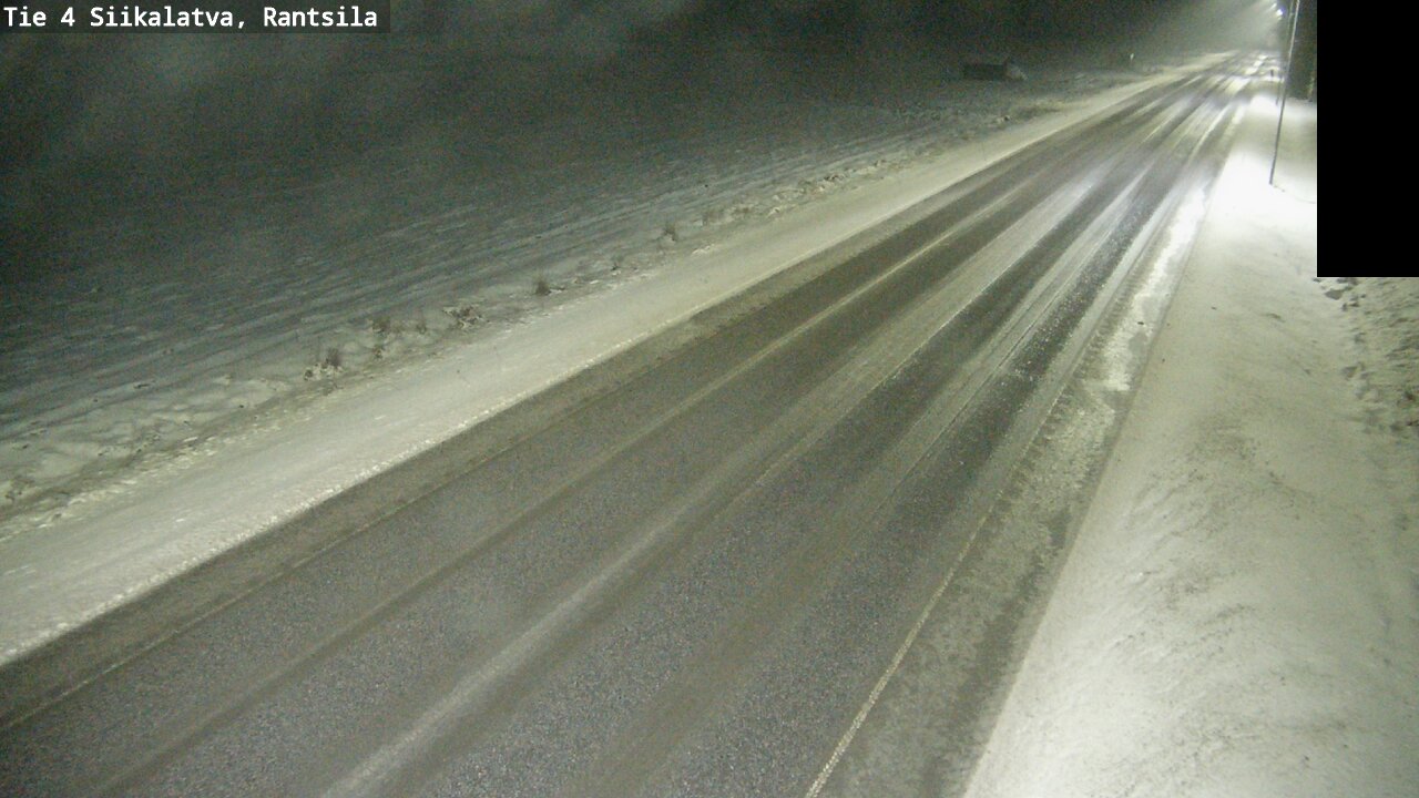 Weather Camera Image Väg 4 Siikalatva, Rantsila, Siikalatva, Pohjois-Pohjanmaa