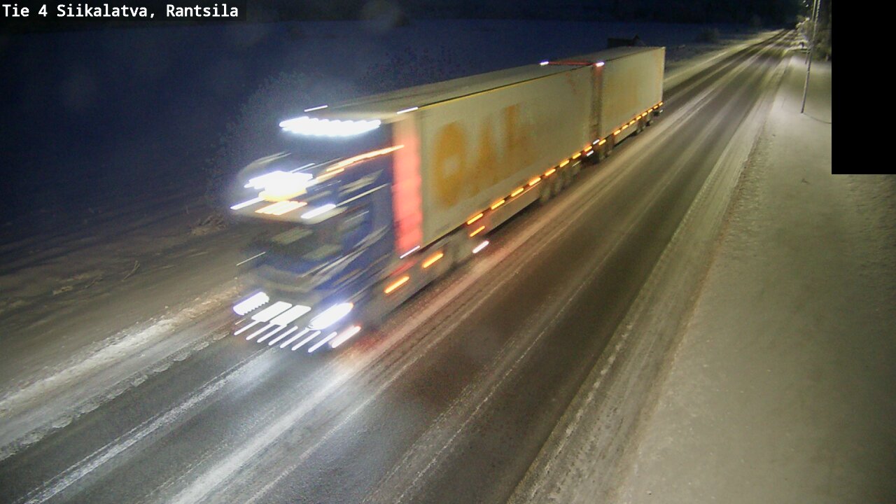 Weather Camera Image Road 4 Siikalatva, Rantsila, Siikalatva, Pohjois-Pohjanmaa