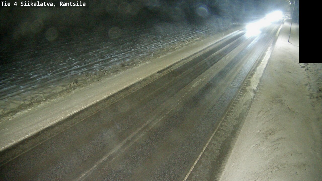 Weather Camera Image Väg 4 Siikalatva, Rantsila, Siikalatva, Pohjois-Pohjanmaa
