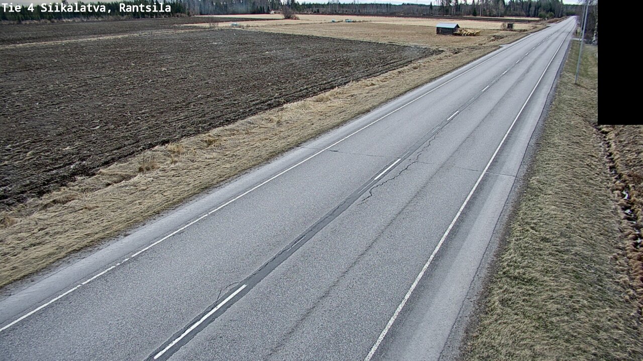 Weather Camera Image Road 4 Siikalatva, Rantsila, Siikalatva, Pohjois-Pohjanmaa