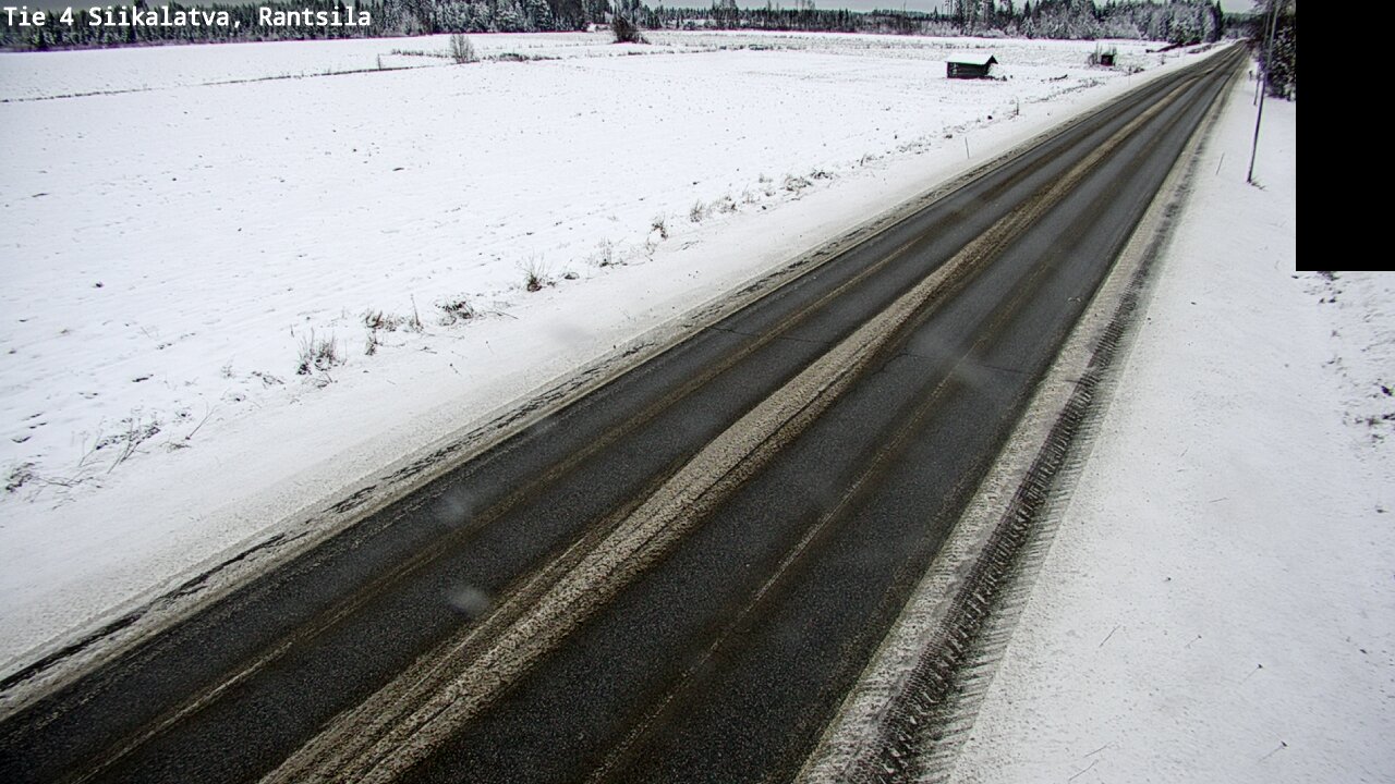 Weather Camera Image Väg 4 Siikalatva, Rantsila, Siikalatva, Pohjois-Pohjanmaa