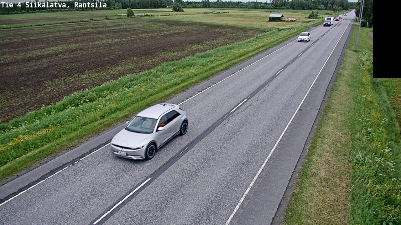 Weather Camera Image Road 4 Siikalatva, Rantsila, Siikalatva, Pohjois-Pohjanmaa