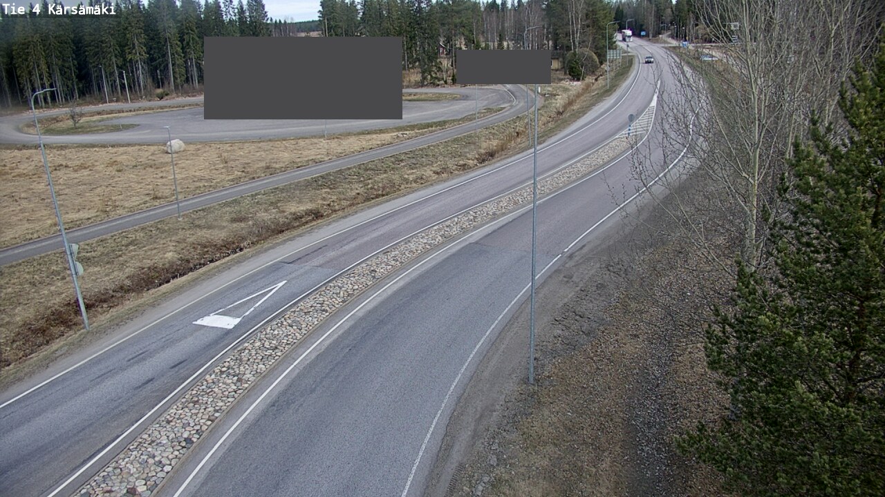 Weather Camera Image Väg 4 Kärsämäki, Kärsämäki, Pohjois-Pohjanmaa