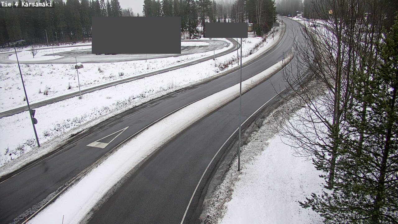 Weather Camera Image Road 4 Kärsämäki, Kärsämäki, Pohjois-Pohjanmaa