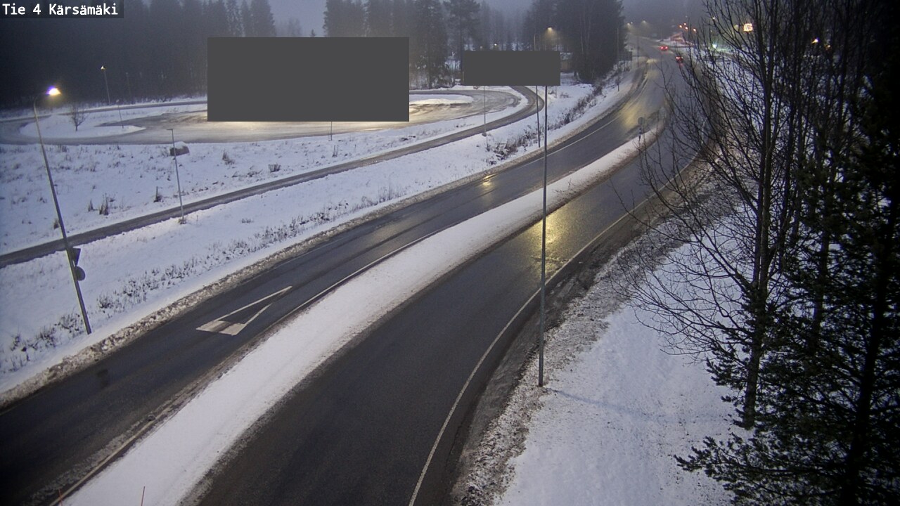 Weather Camera Image Road 4 Kärsämäki, Kärsämäki, Pohjois-Pohjanmaa