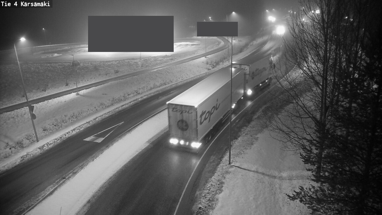 Weather Camera Image Road 4 Kärsämäki, Kärsämäki, Pohjois-Pohjanmaa