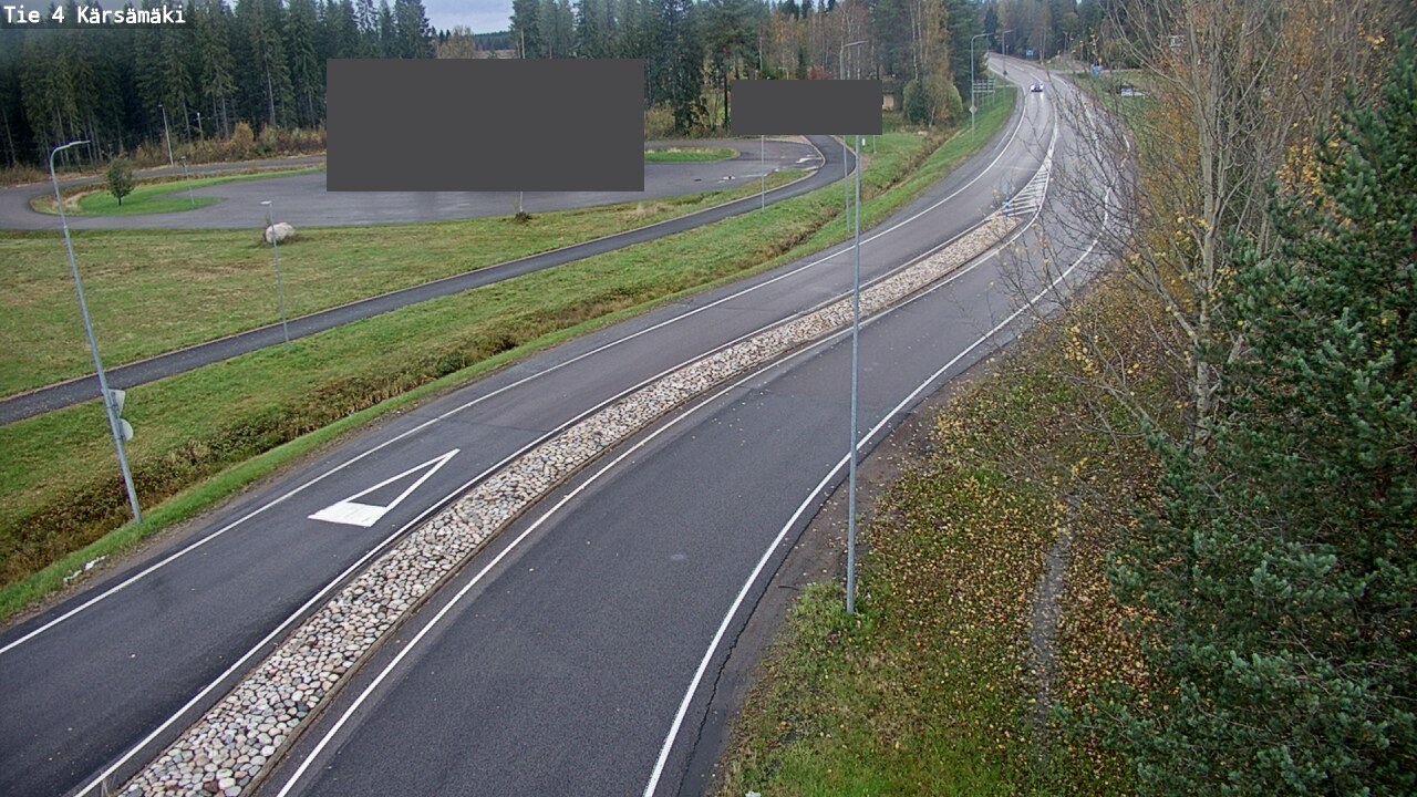 Weather Camera Image Väg 4 Kärsämäki, Kärsämäki, Pohjois-Pohjanmaa