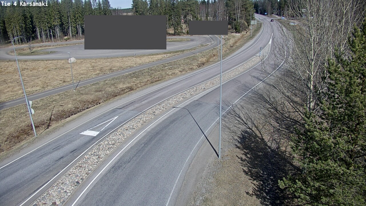 Weather Camera Image Väg 4 Kärsämäki, Kärsämäki, Pohjois-Pohjanmaa
