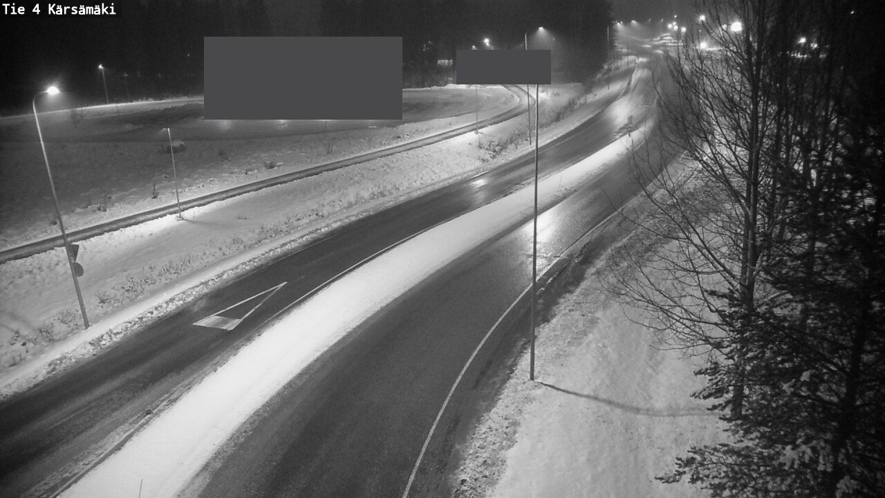 Weather Camera Image Road 4 Kärsämäki, Kärsämäki, Pohjois-Pohjanmaa