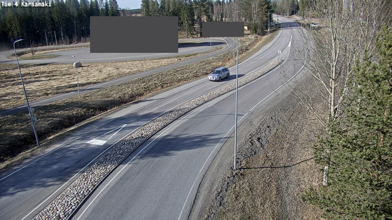 Weather Camera Image Road 4 Kärsämäki, Kärsämäki, Pohjois-Pohjanmaa