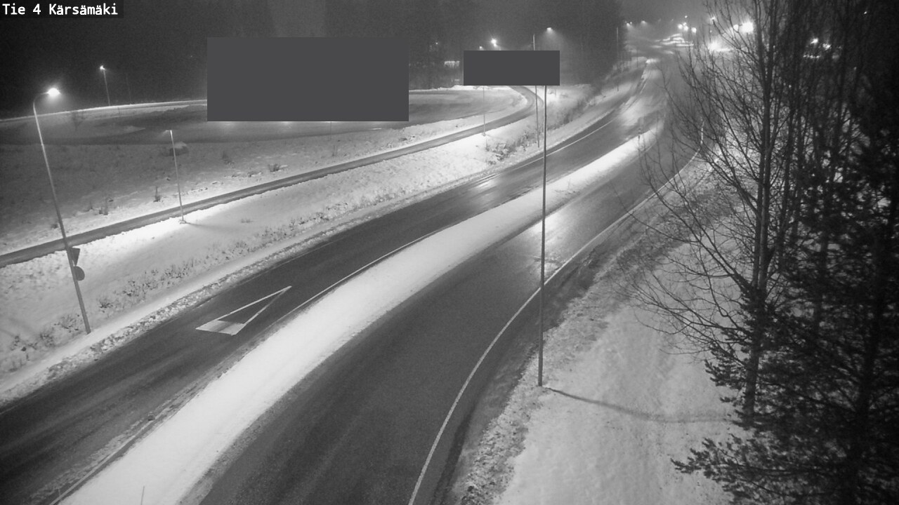 Weather Camera Image Road 4 Kärsämäki, Kärsämäki, Pohjois-Pohjanmaa