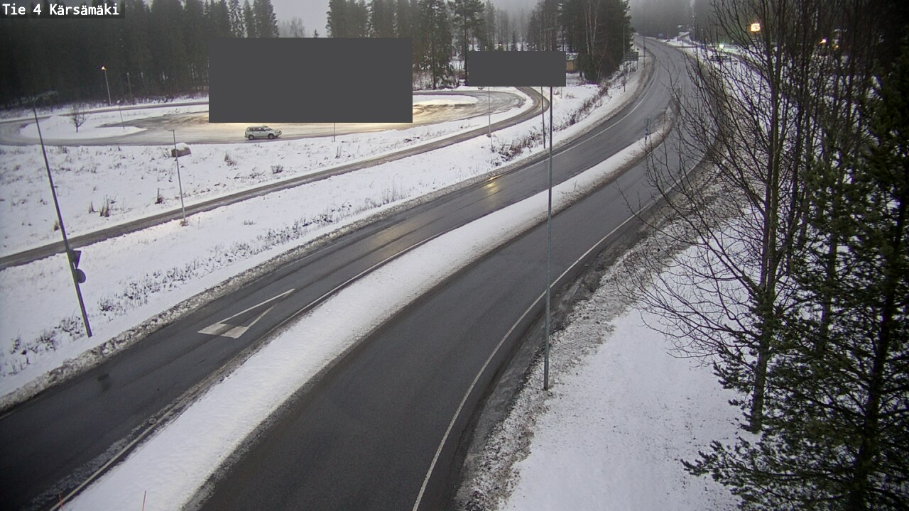 Weather Camera Image Road 4 Kärsämäki, Kärsämäki, Pohjois-Pohjanmaa