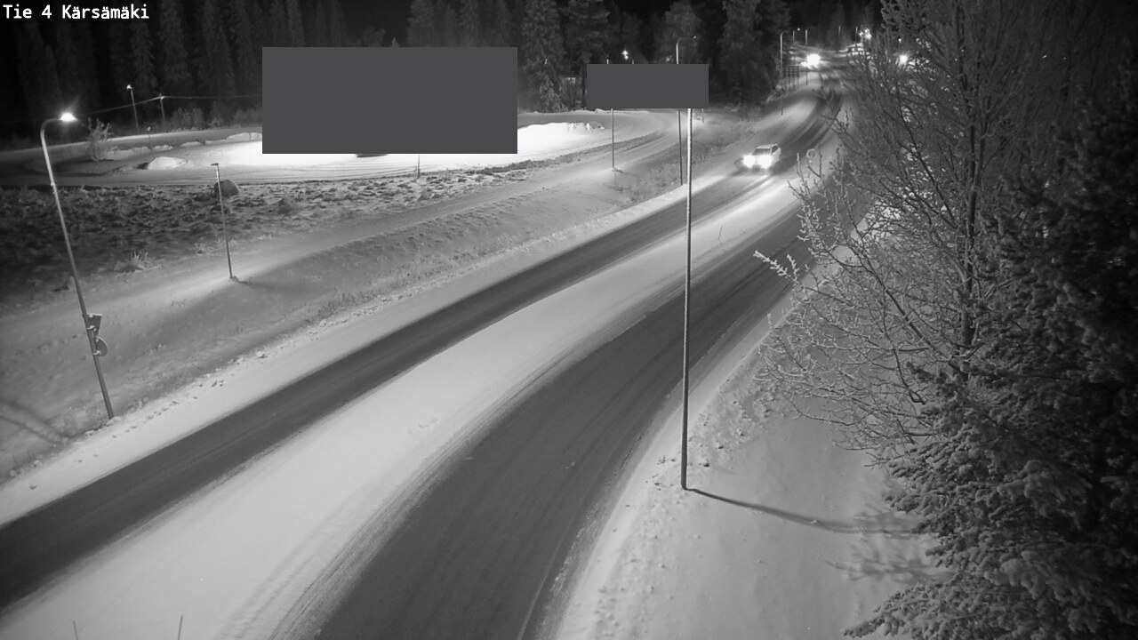 Weather Camera Image Road 4 Kärsämäki, Kärsämäki, Pohjois-Pohjanmaa