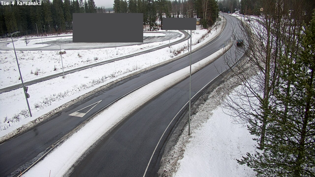Weather Camera Image Road 4 Kärsämäki, Kärsämäki, Pohjois-Pohjanmaa