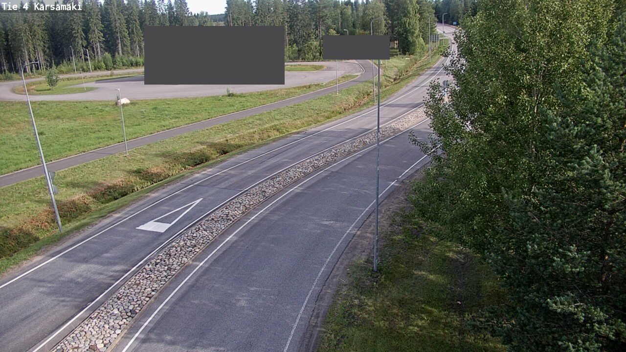 Weather Camera Image Road 4 Kärsämäki, Kärsämäki, Pohjois-Pohjanmaa