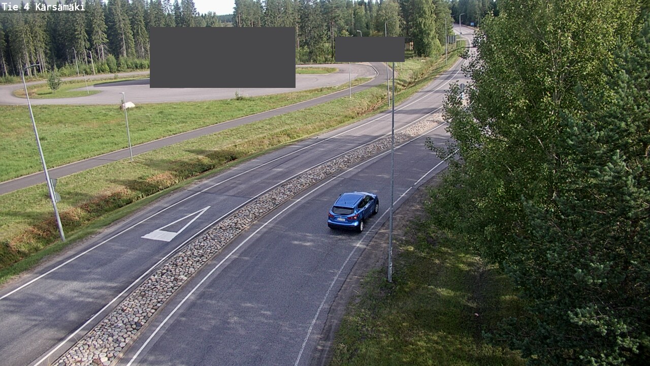 Weather Camera Image Road 4 Kärsämäki, Kärsämäki, Pohjois-Pohjanmaa