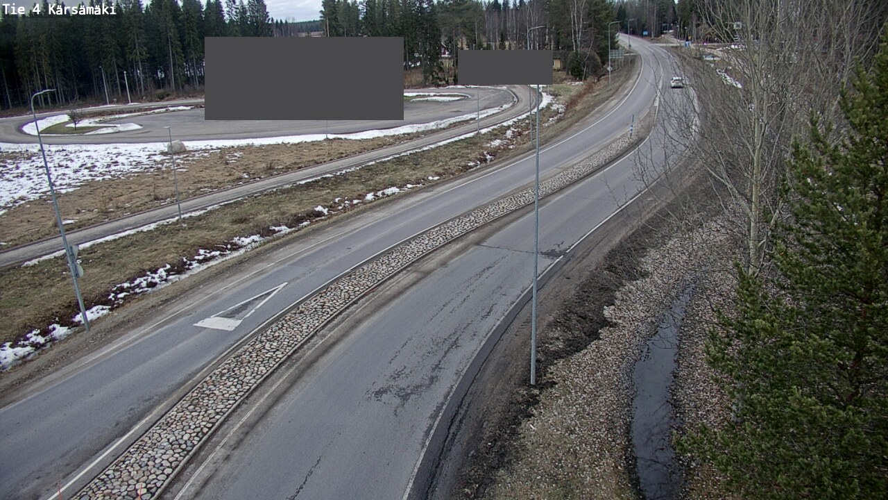 Weather Camera Image Road 4 Kärsämäki, Kärsämäki, Pohjois-Pohjanmaa