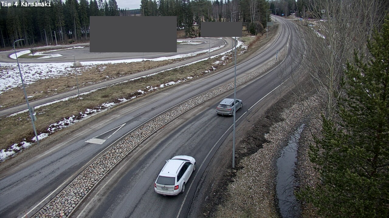 Weather Camera Image Väg 4 Kärsämäki, Kärsämäki, Pohjois-Pohjanmaa