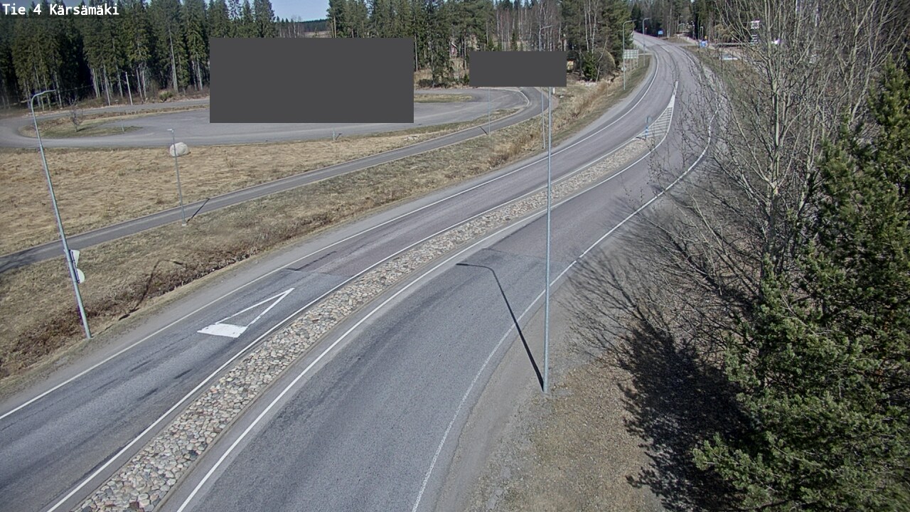 Weather Camera Image Väg 4 Kärsämäki, Kärsämäki, Pohjois-Pohjanmaa