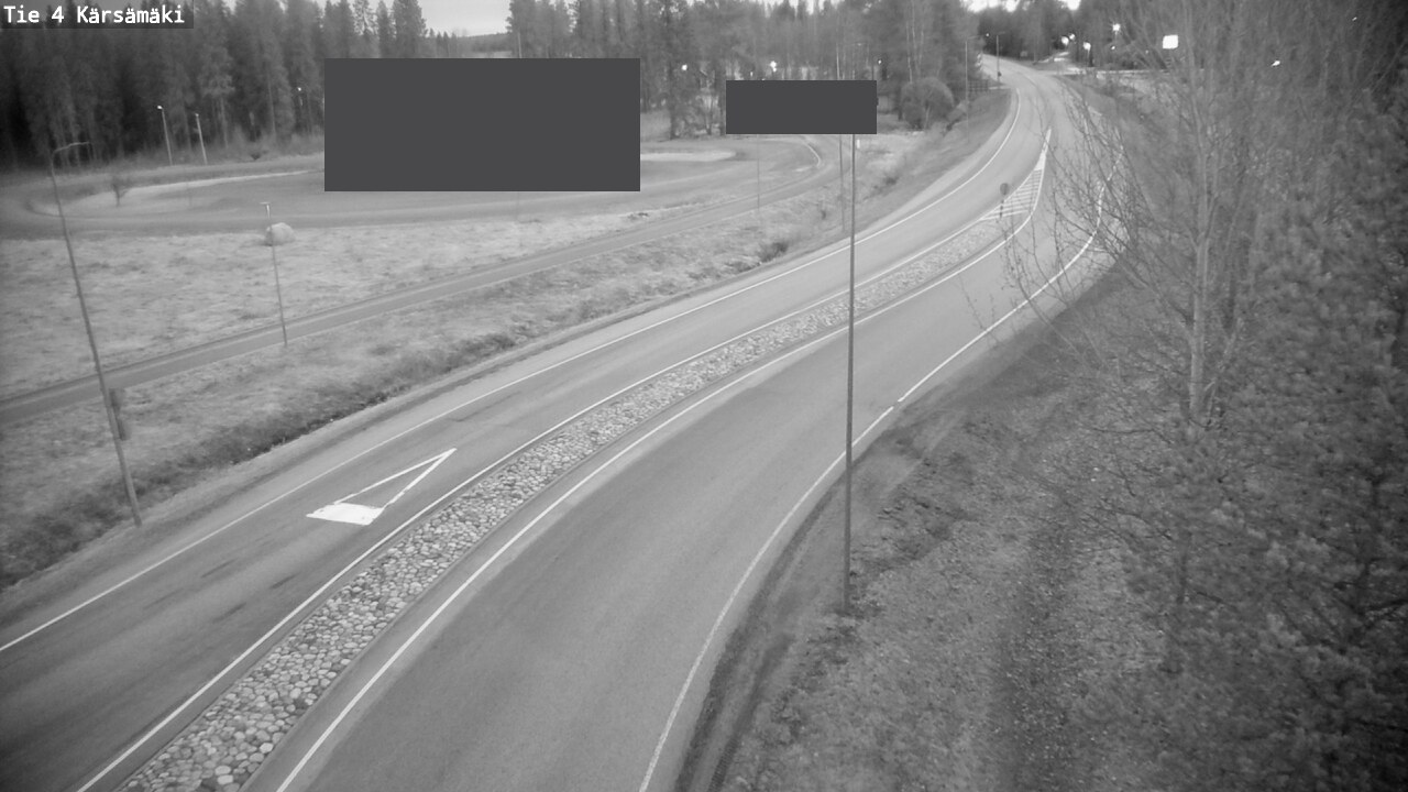Weather Camera Image Road 4 Kärsämäki, Kärsämäki, Pohjois-Pohjanmaa
