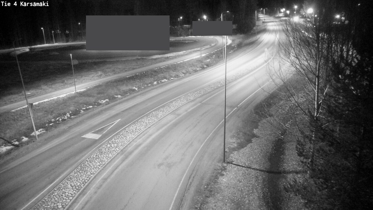 Weather Camera Image Road 4 Kärsämäki, Kärsämäki, Pohjois-Pohjanmaa