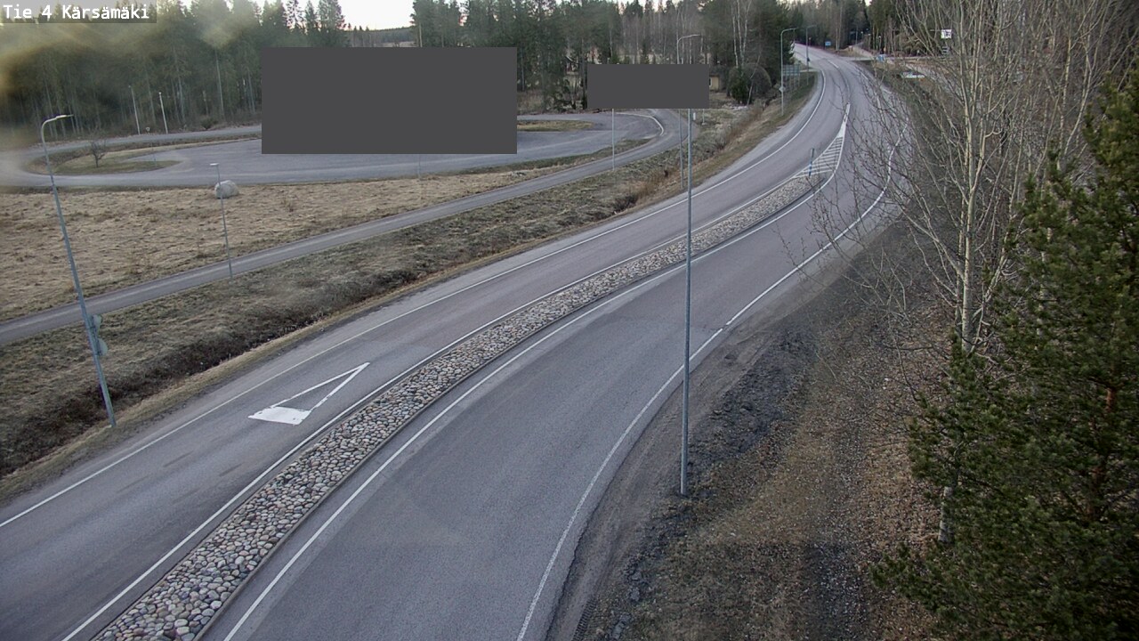 Weather Camera Image Road 4 Kärsämäki, Kärsämäki, Pohjois-Pohjanmaa