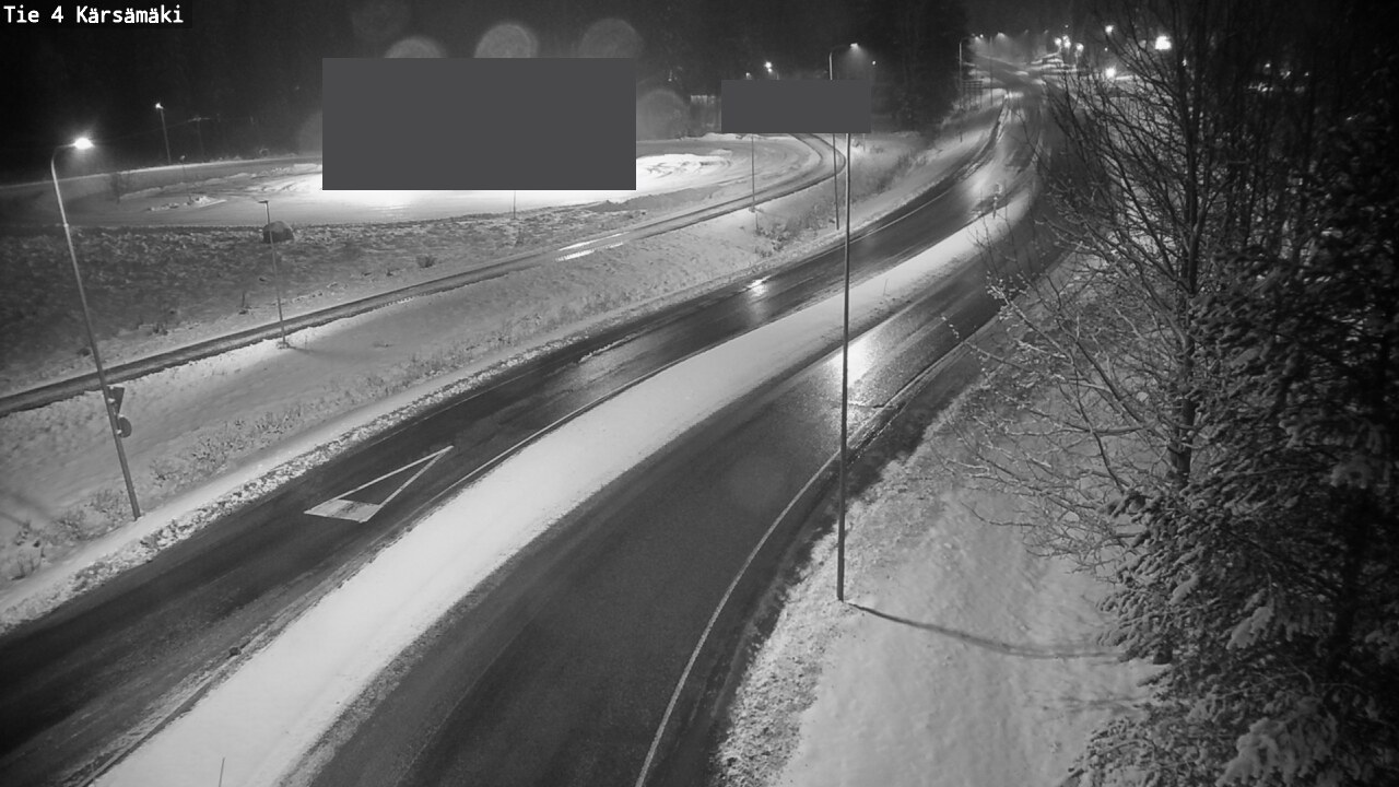 Weather Camera Image Road 4 Kärsämäki, Kärsämäki, Pohjois-Pohjanmaa