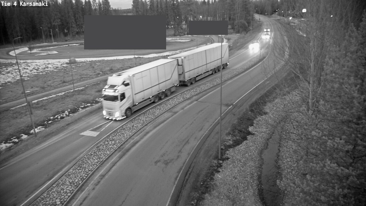 Weather Camera Image Road 4 Kärsämäki, Kärsämäki, Pohjois-Pohjanmaa