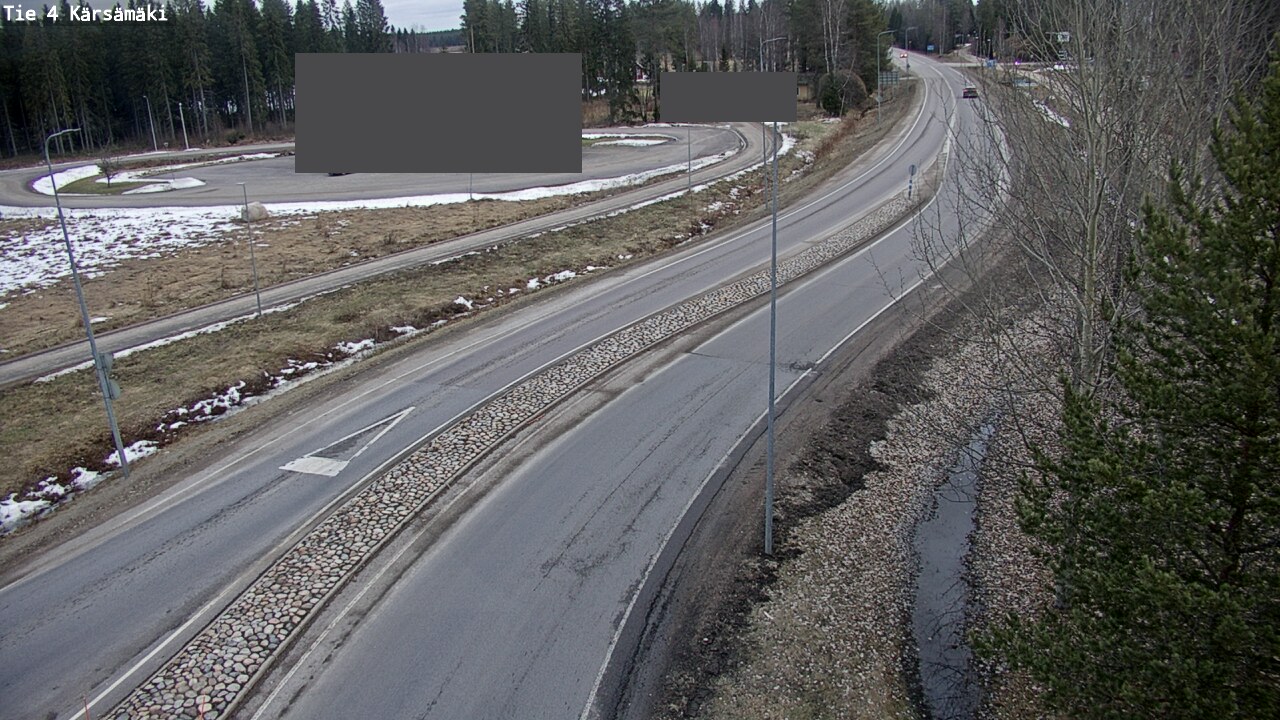 Weather Camera Image Road 4 Kärsämäki, Kärsämäki, Pohjois-Pohjanmaa